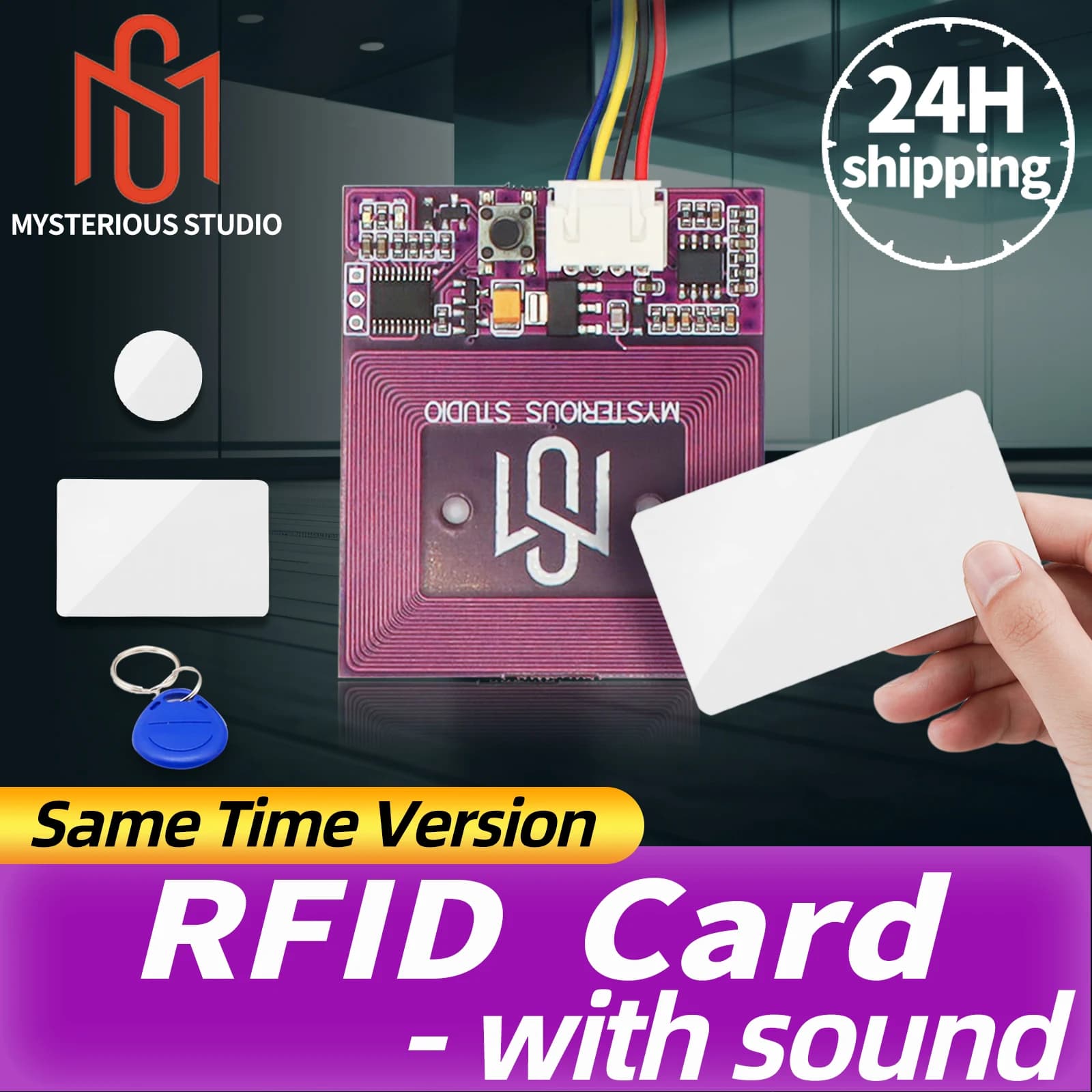 Escape Room Props RFID Reader ID Card Put RFID Card to Correct Sensor to  Unlock Game Puzzle