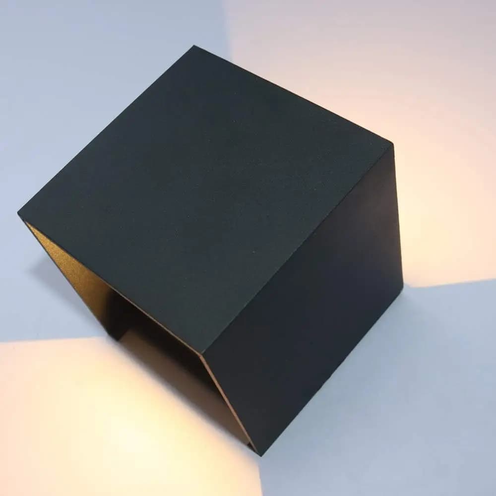 LED Wall Lamps 7W Cold White Warm White Waterproof Outdoor Interior Modern Nordic Square Wall Lights For Indoor Garden Corridors