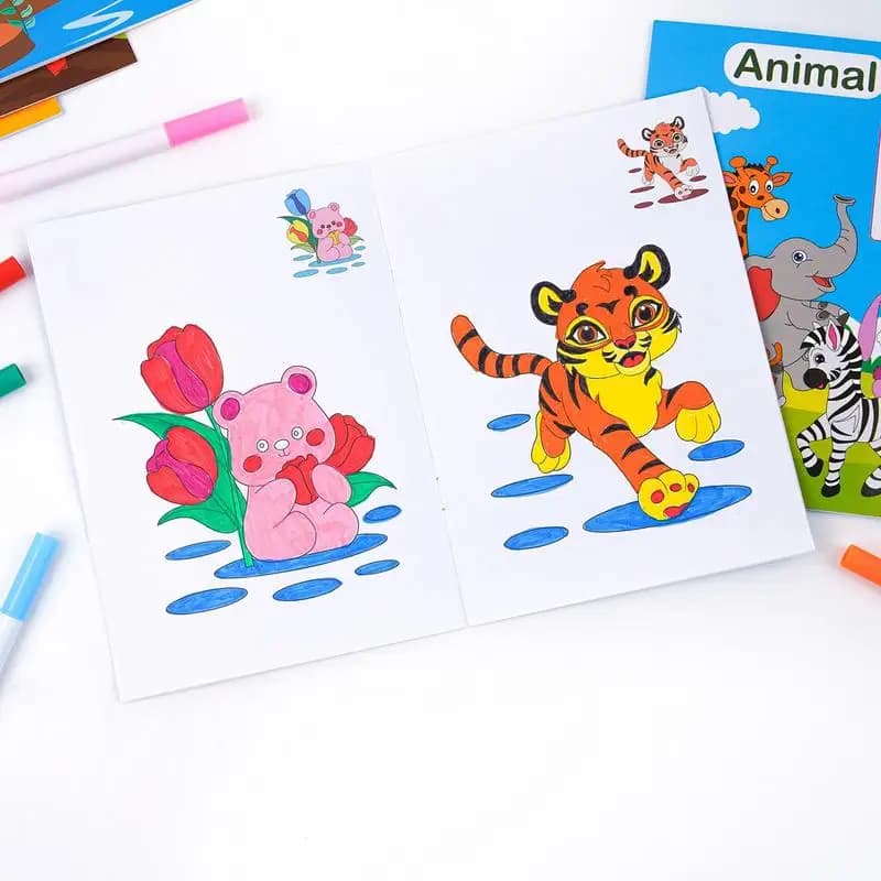 Bulk Coloring Books For Kids Holiday Coloring Book Bulk Kids Coloring Books Kids Coloring Toy Cartoon Christmas Activity Book