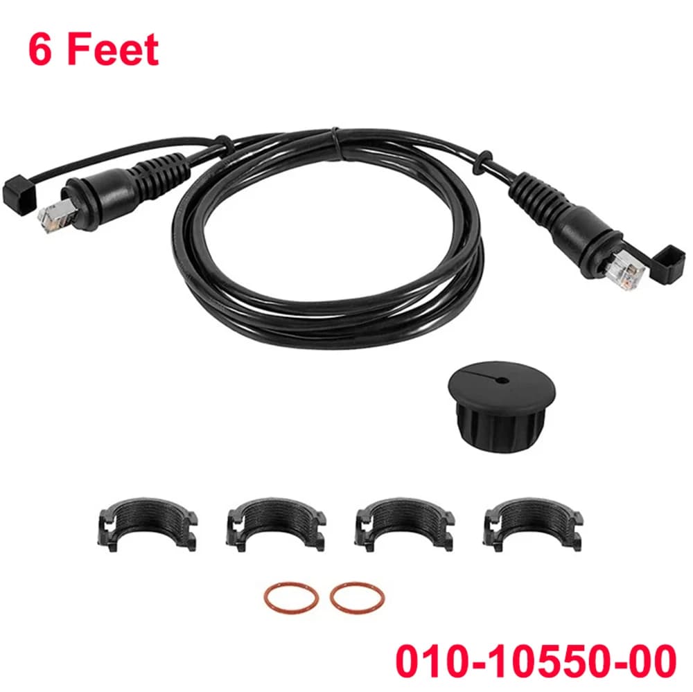 010-10550-00 Marine Network Cable,GMS 10 Cable 6 Feet Fits for Marine RJ45 for Garmin Navigation Screen Devices Boat accessoires