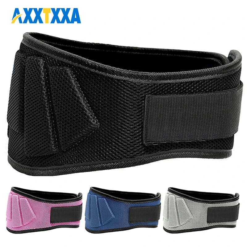 Weight Lifting Belt - Powerlifting, Cross Training for Men and Women - Professional Fitness, Adjustable Work Belt Deadlift Squat