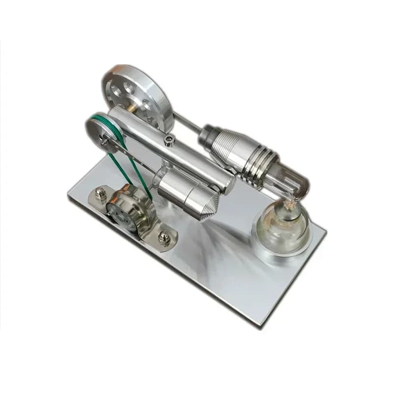 Stirling Engine Steam Engine Model Micro-generator Model Scientific Experiment Birthday Gift Mini Springing Engine Kit