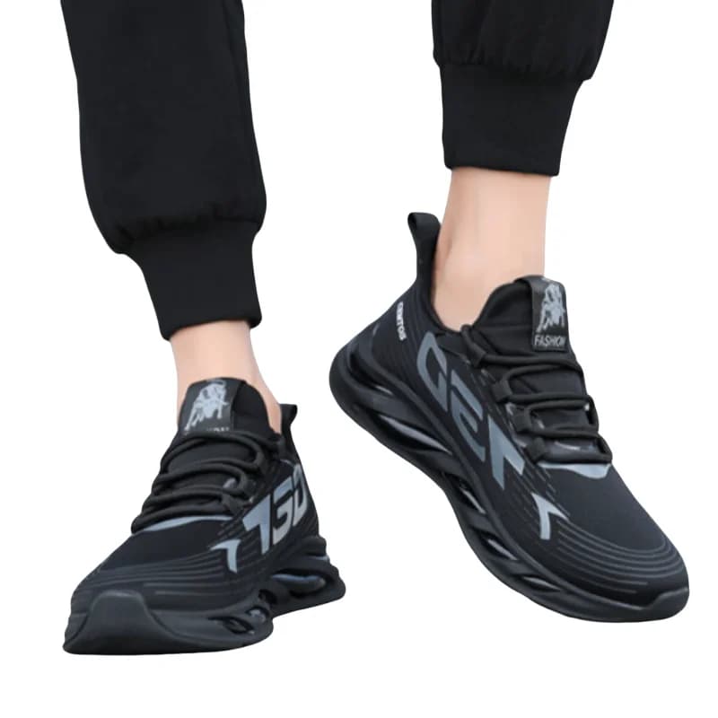 Men's casual shoes, slip-on fashion sneakers, breathable running shoes, outdoor hiking training tennis shoes, men's shoes