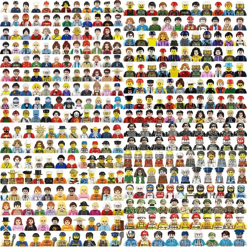 Anime Figure Hero Building Blocks Kid Gift Assembling Toy Model Characters Figurine Bricks Compatible With Lego Christmas gift