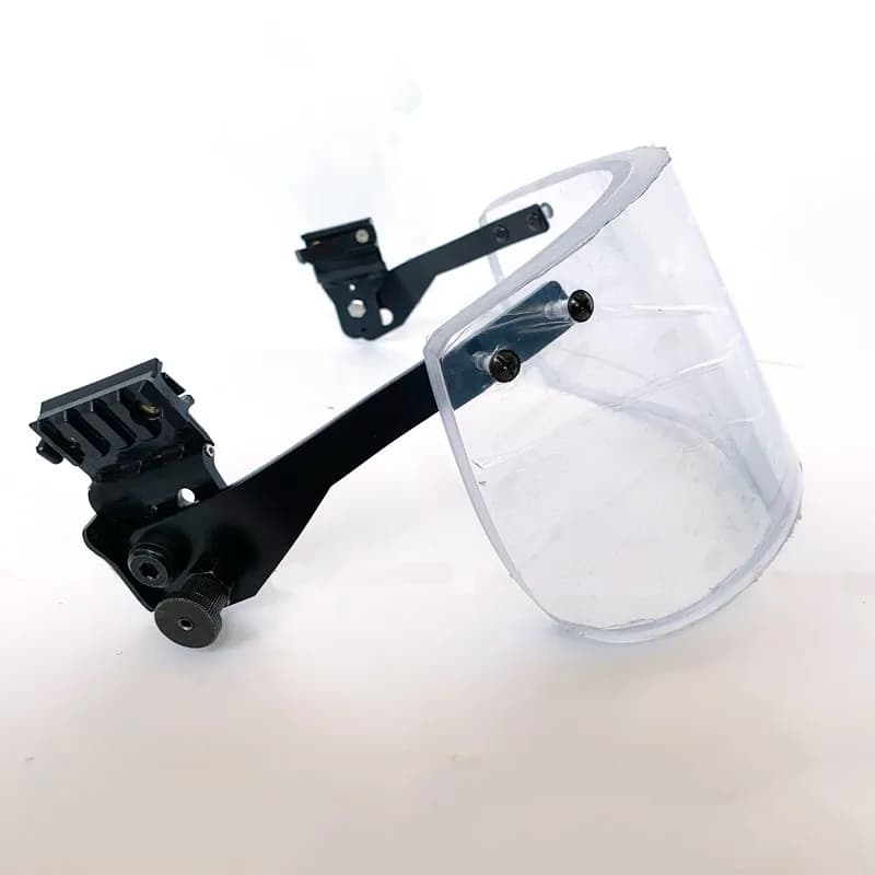 Face Shield Nij 3a For Ballistic Picatinny Railed Tactical Helmet Military Bulletproof Visor