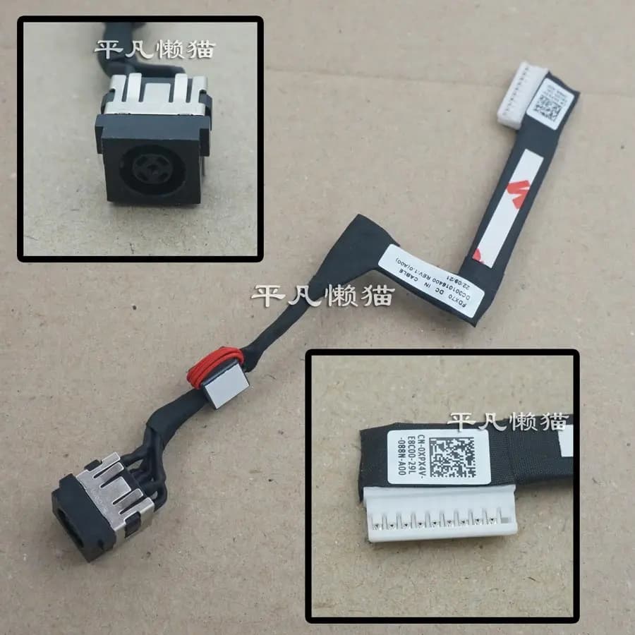 For  DELL Precision 7750 M7750 P44E P44E001 Power Port Charging socket 0XPX4V
