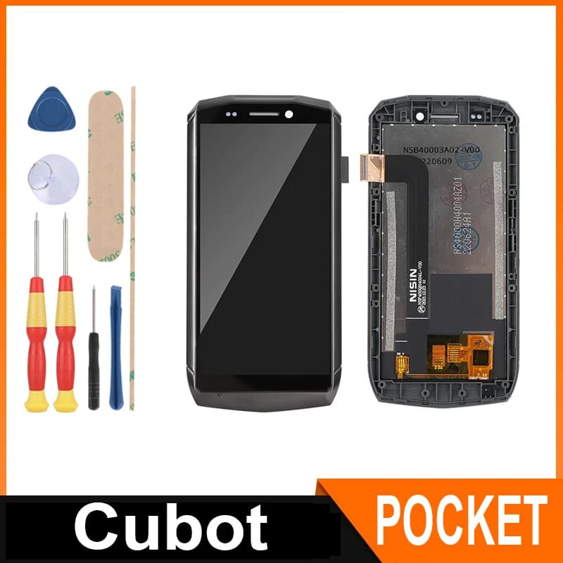 For Cubot POCKET/ 4.0" FHD+ LCD Display + Touch Screen+With Frame