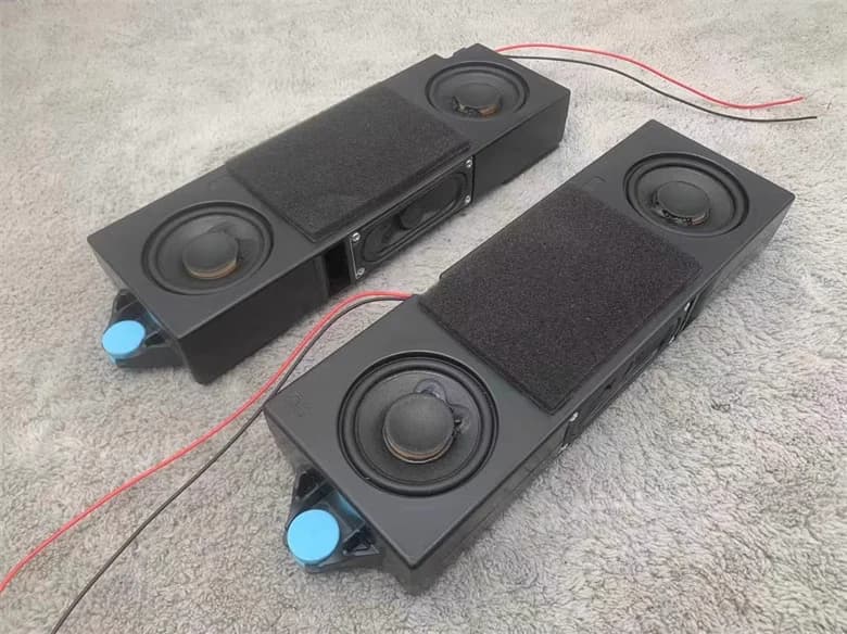 GHXAMP Two R side High-end TV Speakers two frequency division three speakers Passive surround Horn