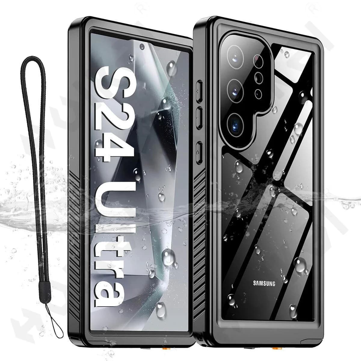 IP68 Shellbox Waterproof Case For Samsung Galaxy S25 S24 S23 S22 Ultra FE A55 A54 5G Metal Aluminum Swimming Phone Luxury Cover