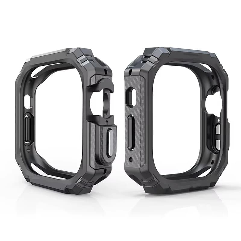 TPU Case for Apple Watch Cover 41mm 45mm 40mm 44mm 49mm Hollow Out Shockproof Bumper Protector for iWatch Ultra 9 8 7 6 5 SE