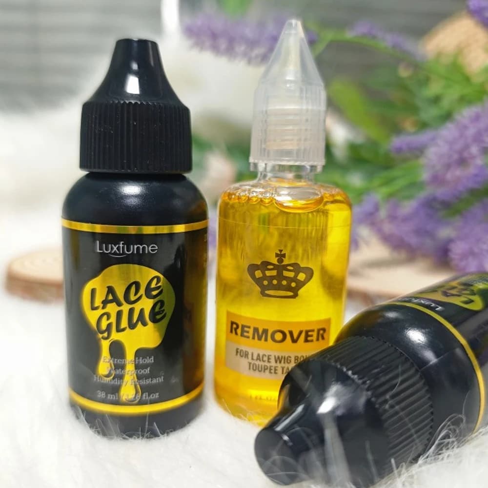 Wig Glue Extra Hold Waterproof Lace Front Super Bonding Adhesive Glue For Wig lace glue Hair Glue Hair Styling Tools lace glue