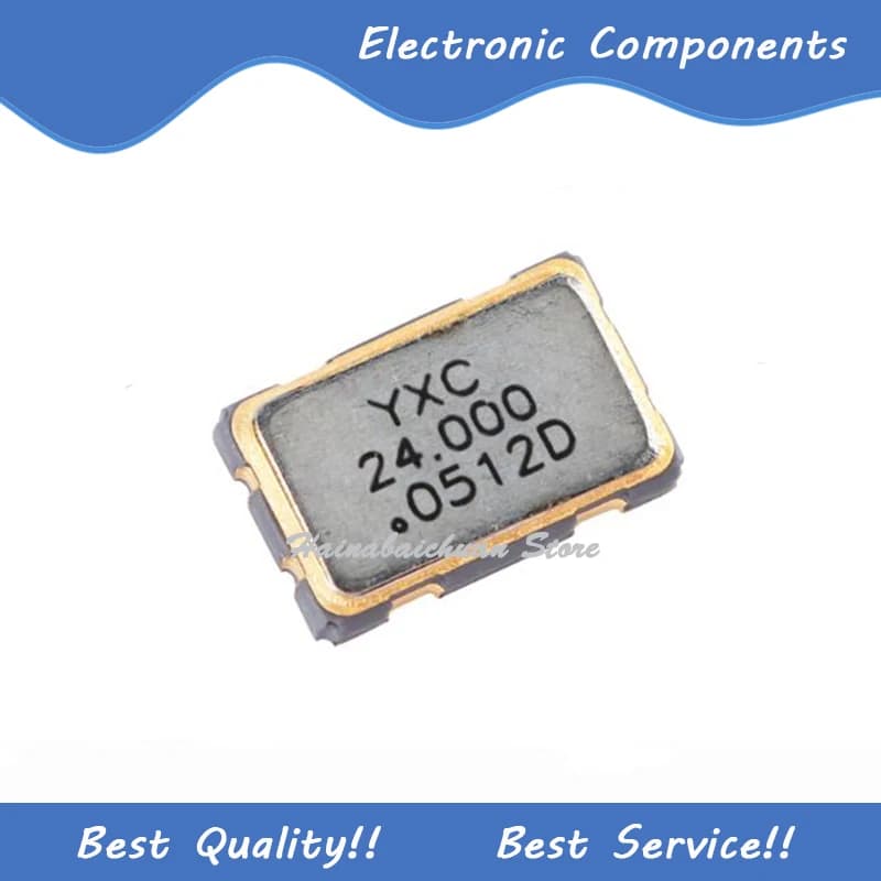 10 Pcs/Lot OT503224MJBA4SL 24MHz ±20ppm 1.8V~3.3V SMD New and Original In Stock