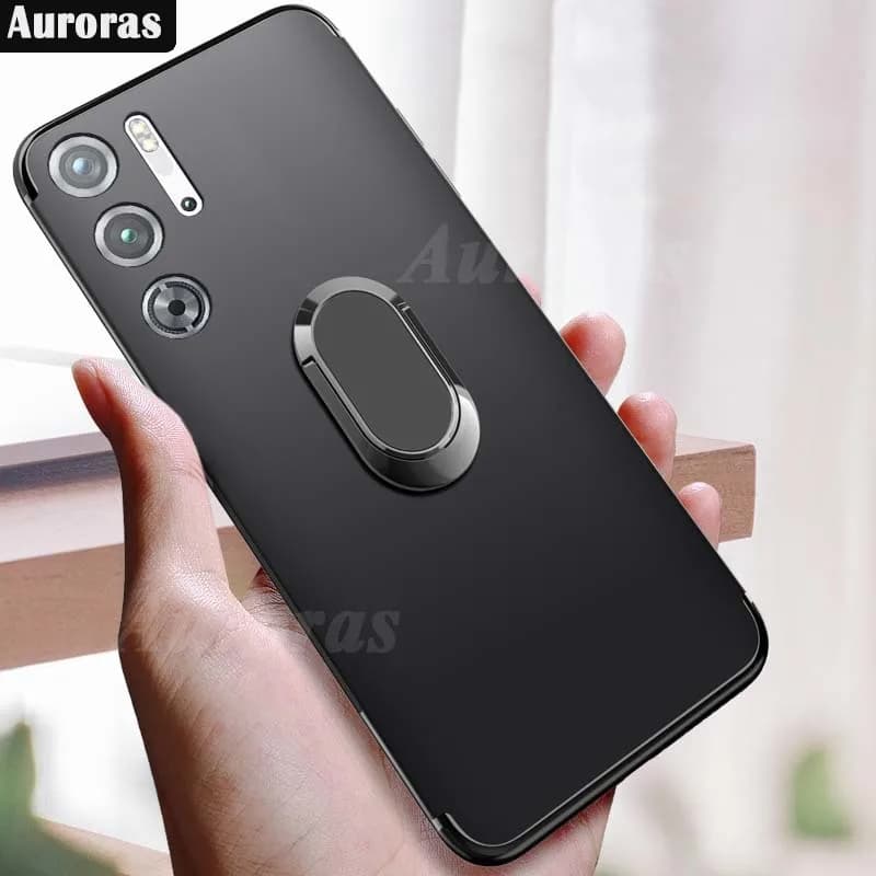 Auroras For Nubia Red Magic 9 Pro Plus Case Magnetic Holder Matte Silicone Soft Shell For Redmagic 8 8S Pro+ TPU Cover Fundas