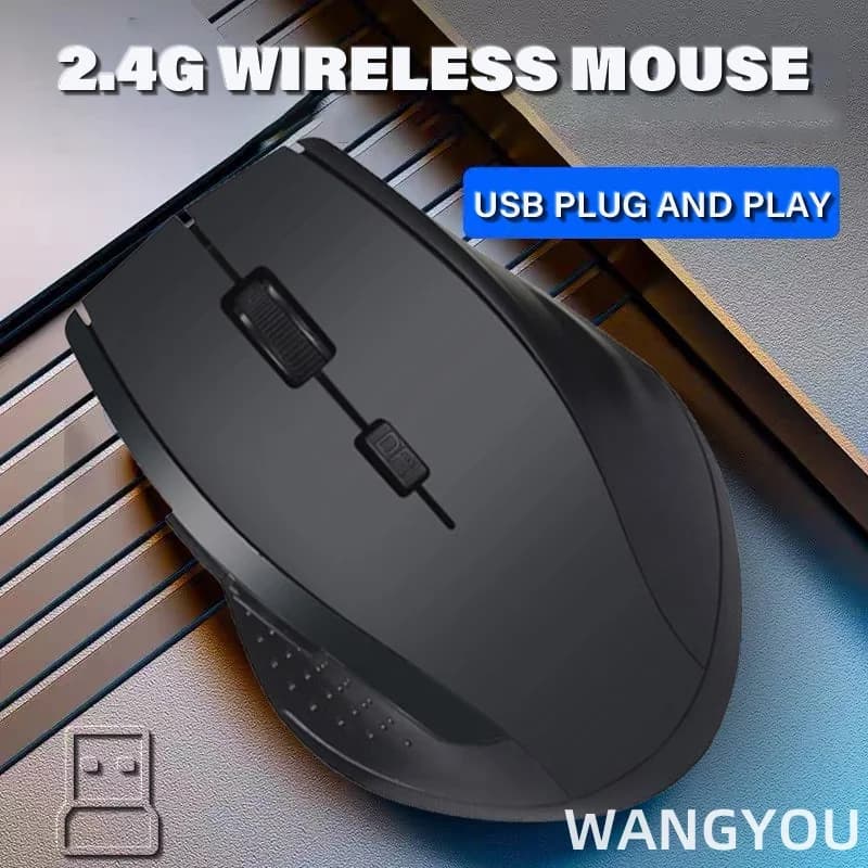 Wireless Mouse 2.4G USB Silent Mouse Adjustable DPI Suitable for Android Windows Tablet Laptop Desktop Computer Universal