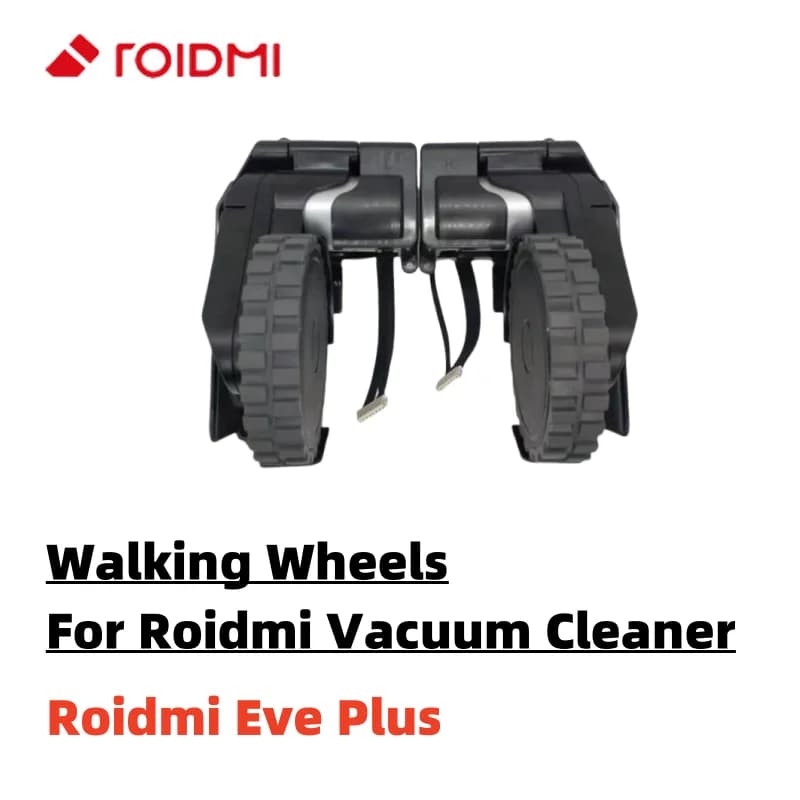 Original Left and Right Traveling Wheel For Roidmi Eve Plus Vacuum Cleaner Spare Parts