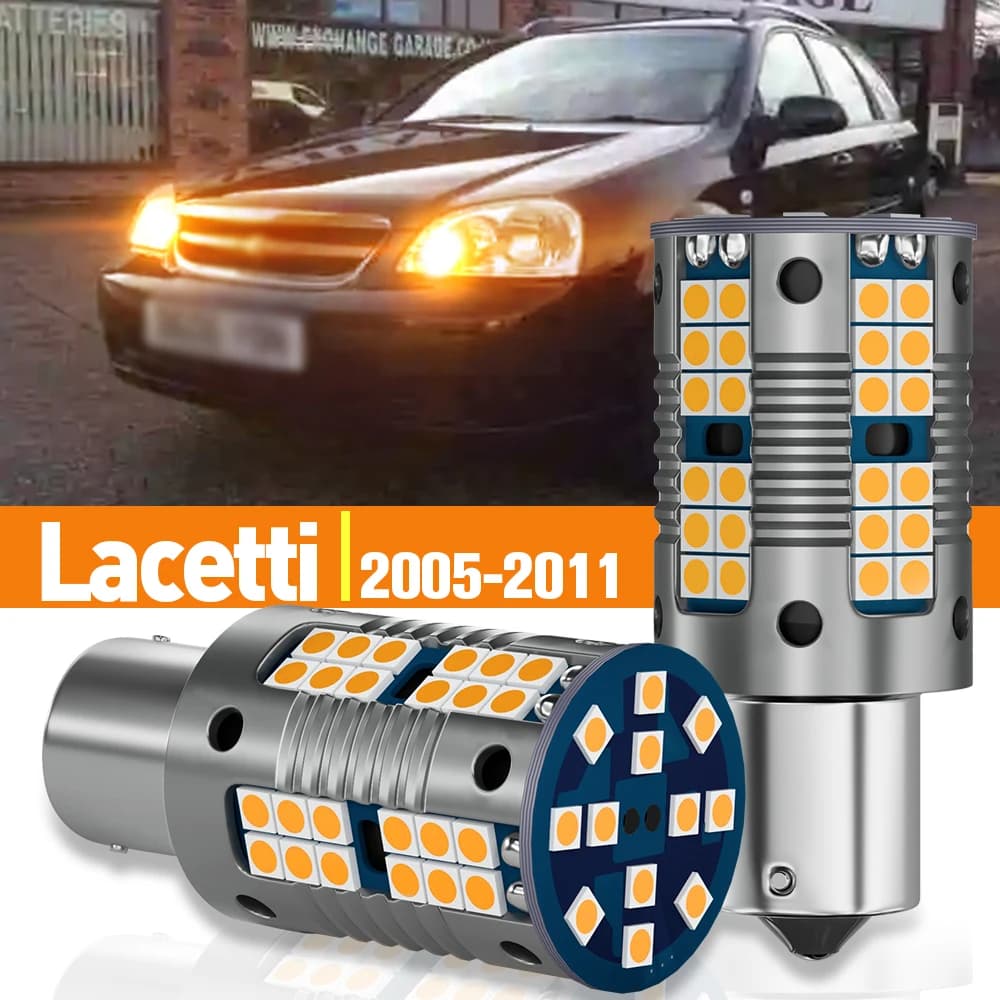2pcs LED Turn Signal Light For Chevrolet Lacetti 2005-2011 2006 2007 2008 2009 2010 Accessories Canbus Lamp