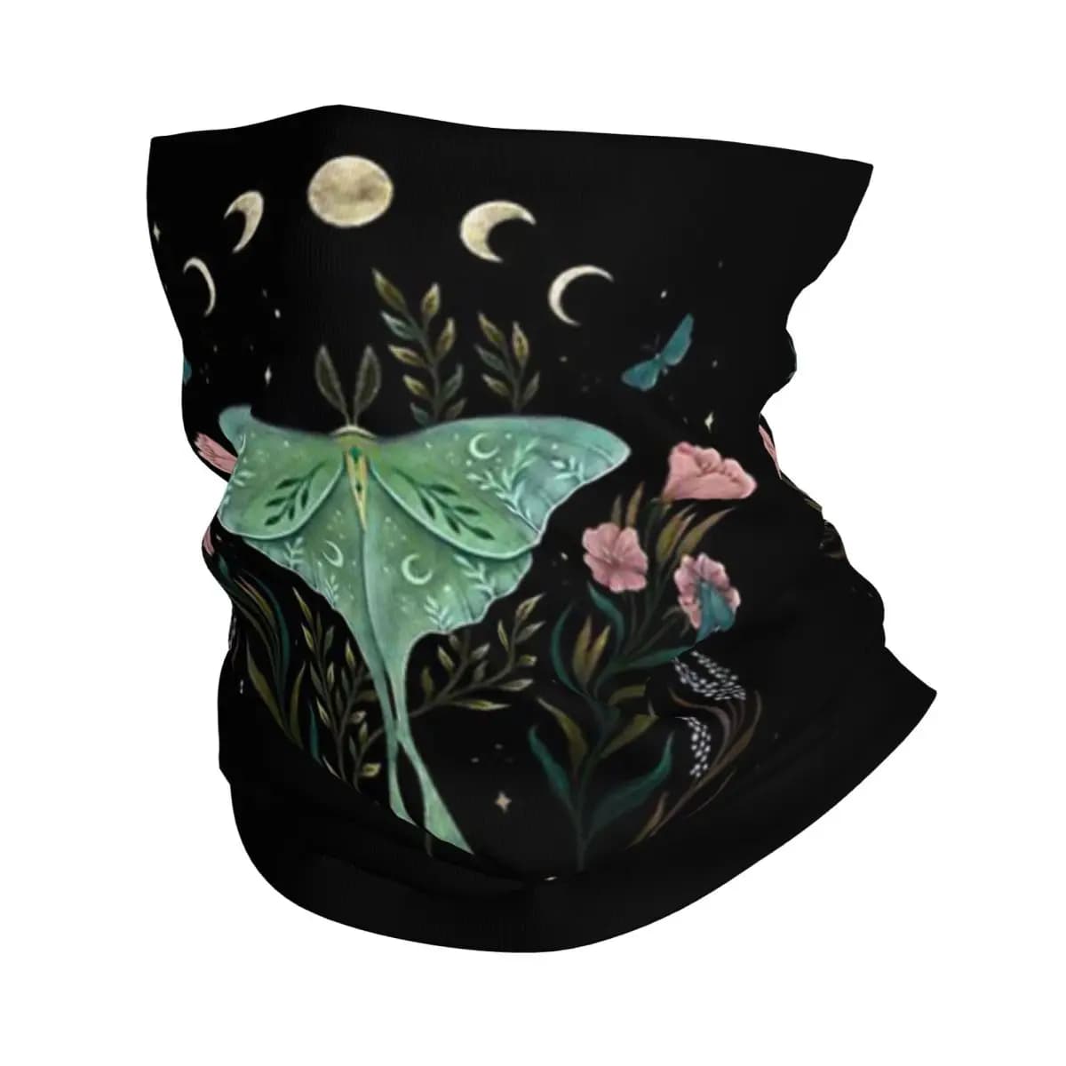 Luna And Forester Bandana Neck Gaiter Printed Mask Scarf Multifunction Headband Cycling Unisex Adult Winter