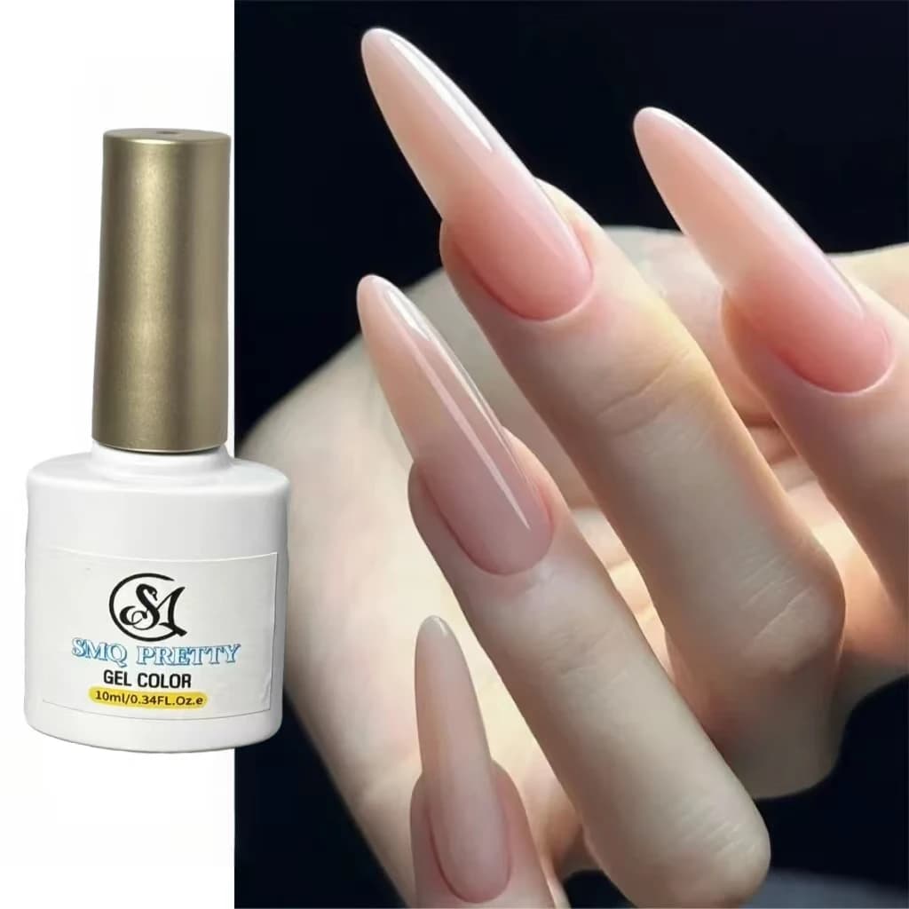 God Girl Nail Polish Gel Nude Pink Glitter Gel Varnish Soak Off UV/LED Gel Polish For Manicure Home Salon DIY