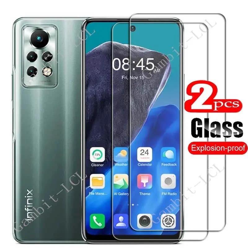2PCS FOR Infinix Note 11 Pro 6.95" Tempered Glass Protective ON InfinixNote11Pro Note11Pro 11S X697 Screen Protector Film Cover