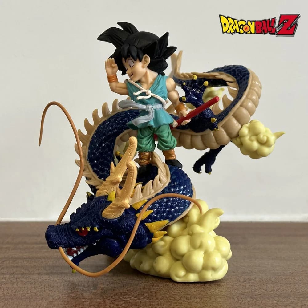 Action Figure Gk 15cm Dragon Ball Goku Bye Pvc Model Doll Ornaments Anime Cartoon Collection Home Room Decor Toys Children Gift