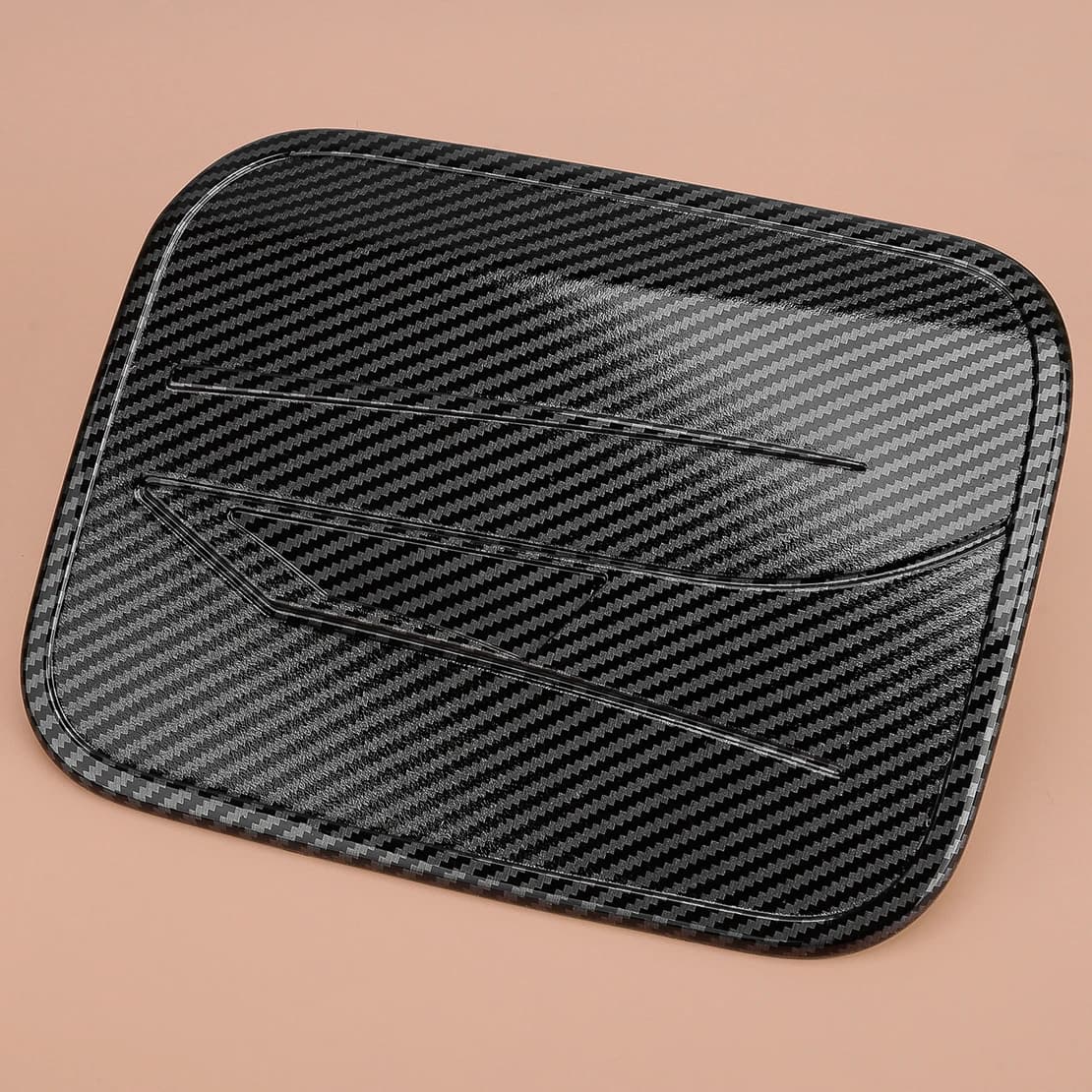 Car Gas Fuel Tank Door Cover Trim Fit for Toyota Corolla 2020 2021 2022 2023 2024 Carbon Fiber Style