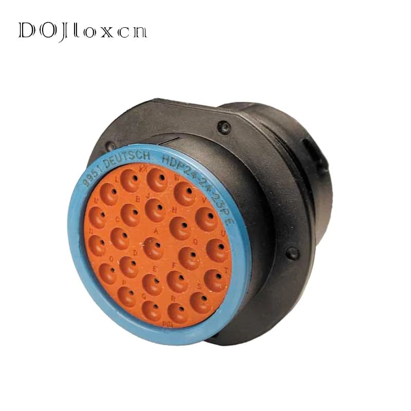 1/5/10/20 Sets 23 Pin Cavities Original USA TE Deutsch Connector HDP 20 Series HDP24-24-23PE HDP24-24-23PN  Male Connector