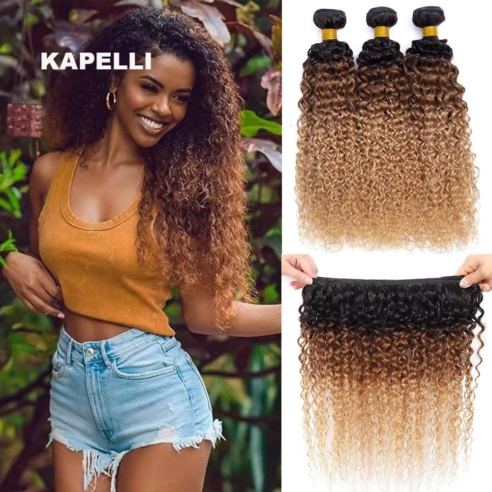 Water Wave Human Hair Bundles Curly Deep Wave 3 Bundles Brazilian Human Hair Extensions 100% Unprocessed Virgin Human Hair Weave