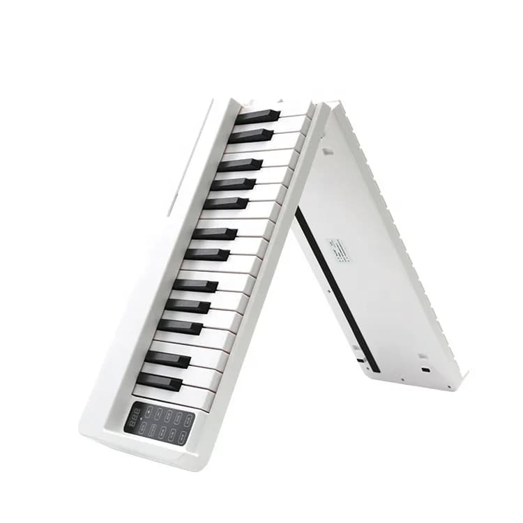 Hot selling 61 key folding portable professional electronic piano, beginner's home practice electronic piano
