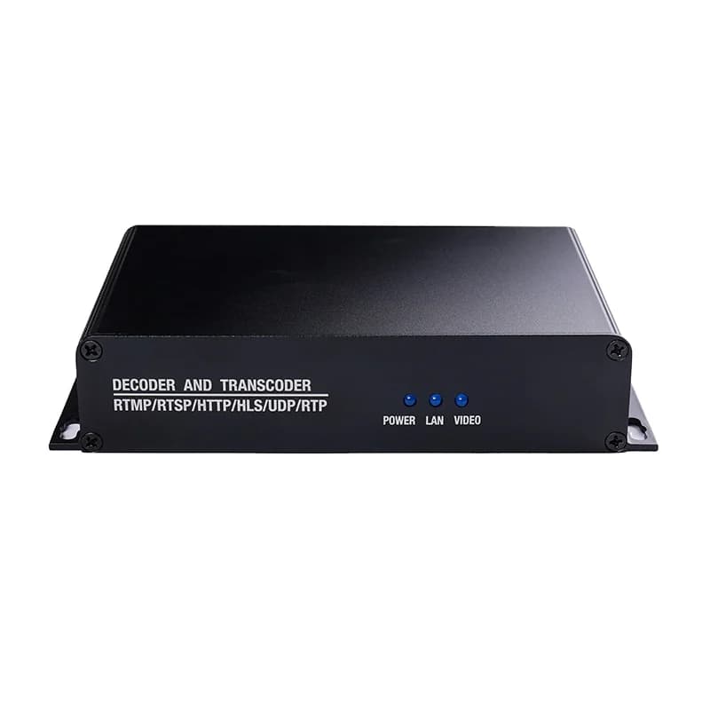 IPTV Decoder  IP to HD Video One Channel H.265/H.264 Decoder