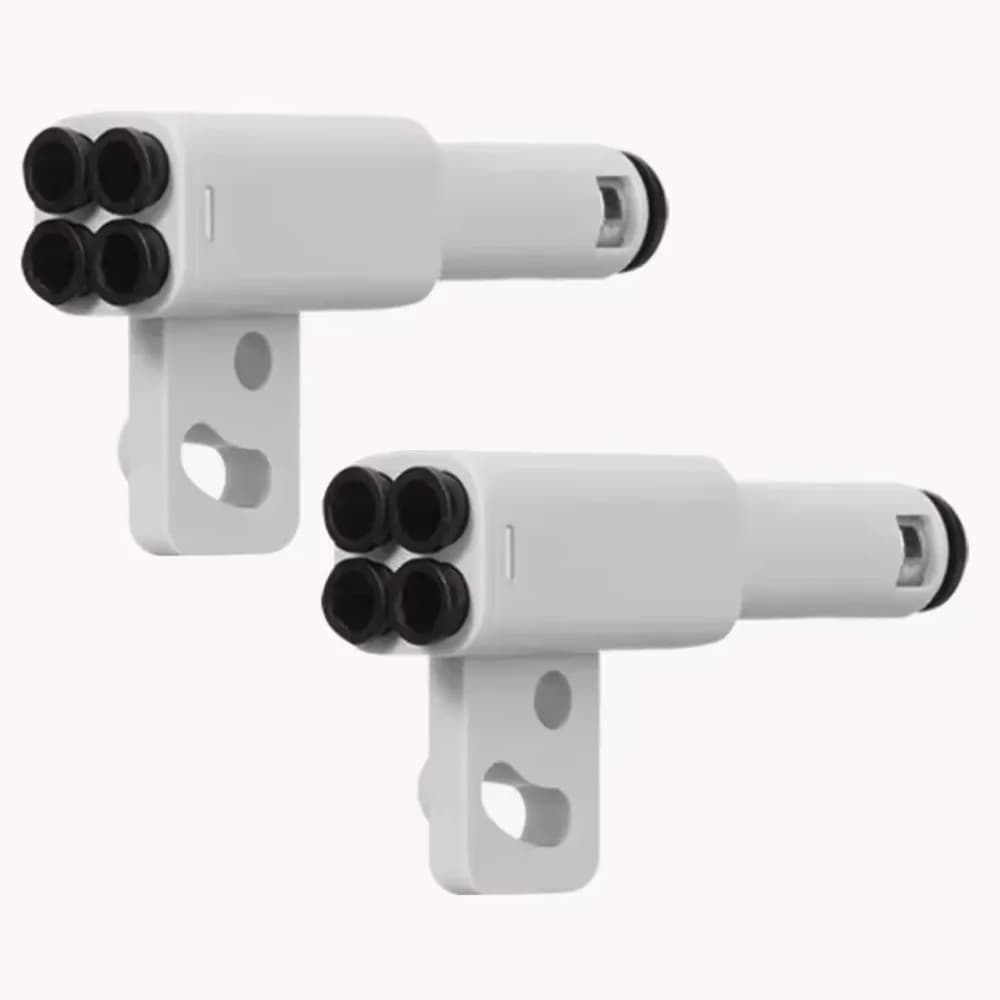 3D Printer Part 4-in-1 PTFE Adapter Material Pipe Expansion Port AMS Connect 4 Feeding Modules For Bambulab X1/P1 X1C P1S P1P