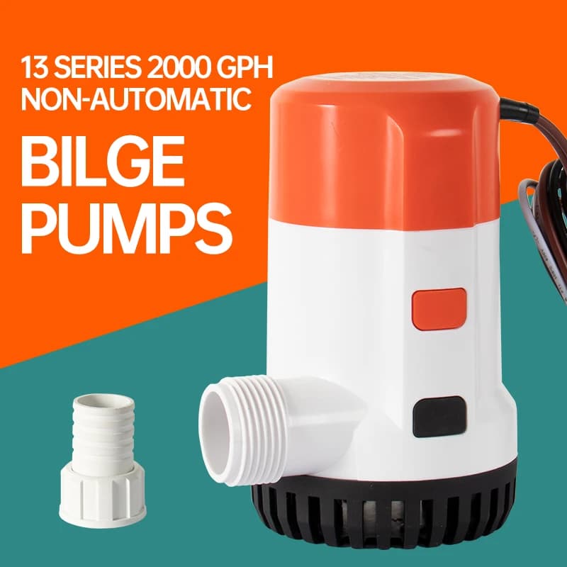 seaflo13 series bilge pump marine yacht drainage pump cabin boat pump fishing boat drainage DC diving