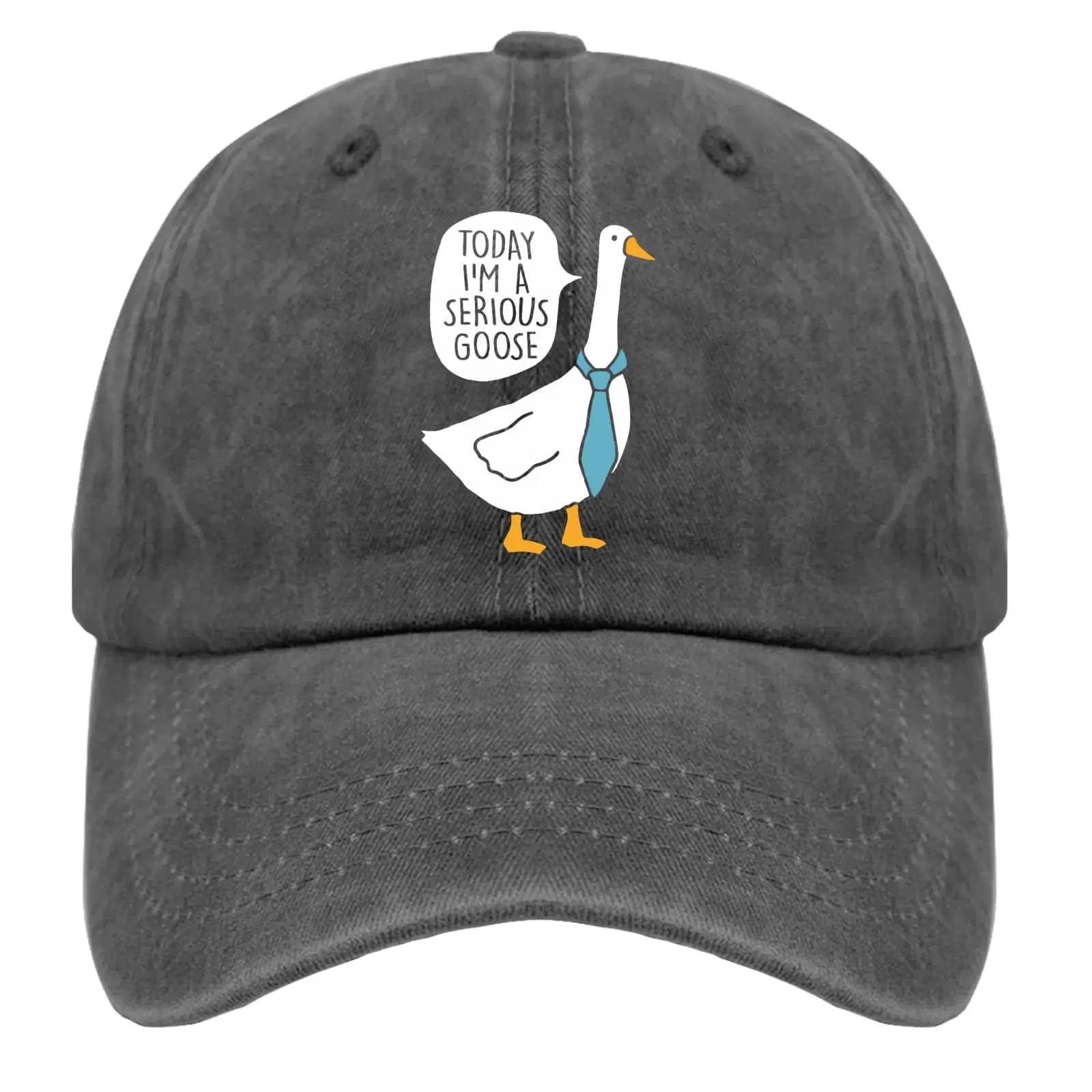 Today I'm A Serious Goose Hat Running Hats for Women Pigment Black Hat for Women Gifts for Grandma Golf Cap