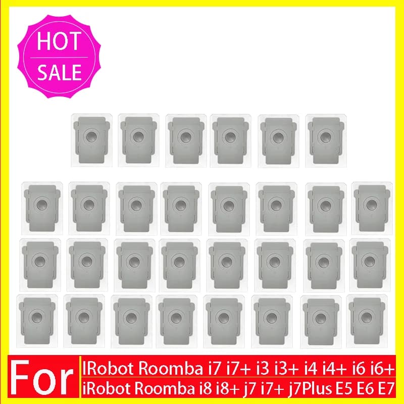 Dust Bags For iRobot Roomba i3 i4 i5 i5+ i7 i7+ E5 E6 E7 i3+ i4+ i6+ i8+ j6+ S9+ j7+ j8+ j9+ Accessories Replacement Dust Bag
