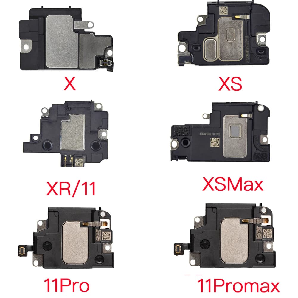 Bottom Loud Speaker For iPhone X XR XS 11 Pro Max Replacement Ringer Buzzer Unit