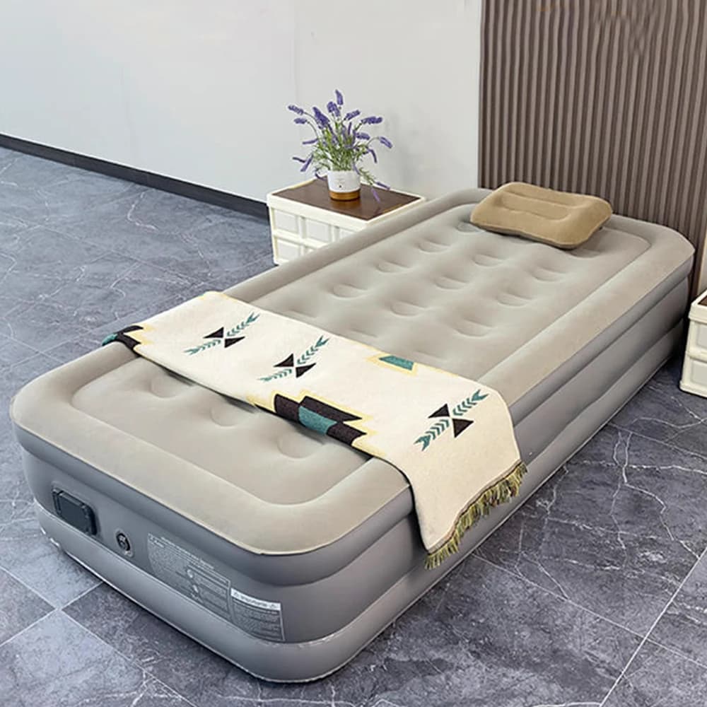 Air Mattress with Auto Inflation Camping Mat Outdoor Portable Mattress Double Queen Size For Indoor Air Mattress PVC Inflatable
