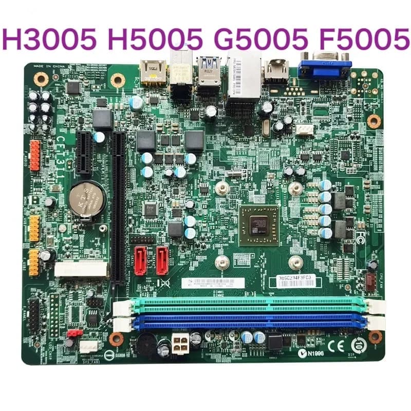 For Lenovo H3005 H5005 F5005 G5005 Motherboard CFT3I1 VER;1.1 5B20H70485 Mainboard 100% Tested OK Fully Work