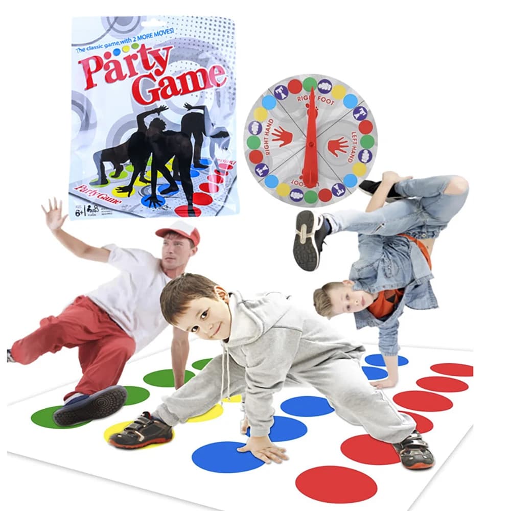 Family Party Multiplayer Game Twister Games Indoor Outdoor Toys Game Twisting The Body For Children Adult Sports Interactive Aid