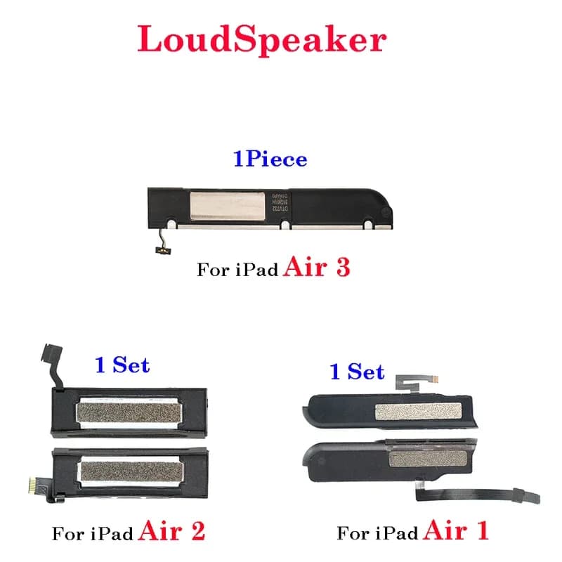 Loud Speaker loudspeaker buzzer ringer module flex for iPad Air 1 2 3 a1474 a1475 a1476 a1566 A1567 a 2152 a2153 a2154 a2123