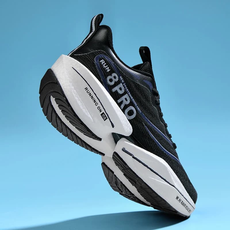 NEW 2025 Marathon Air Cushion Men Sports Running Shoes Breathable Lightweight Women's Comfortable Athletic Nonskid Sneakers