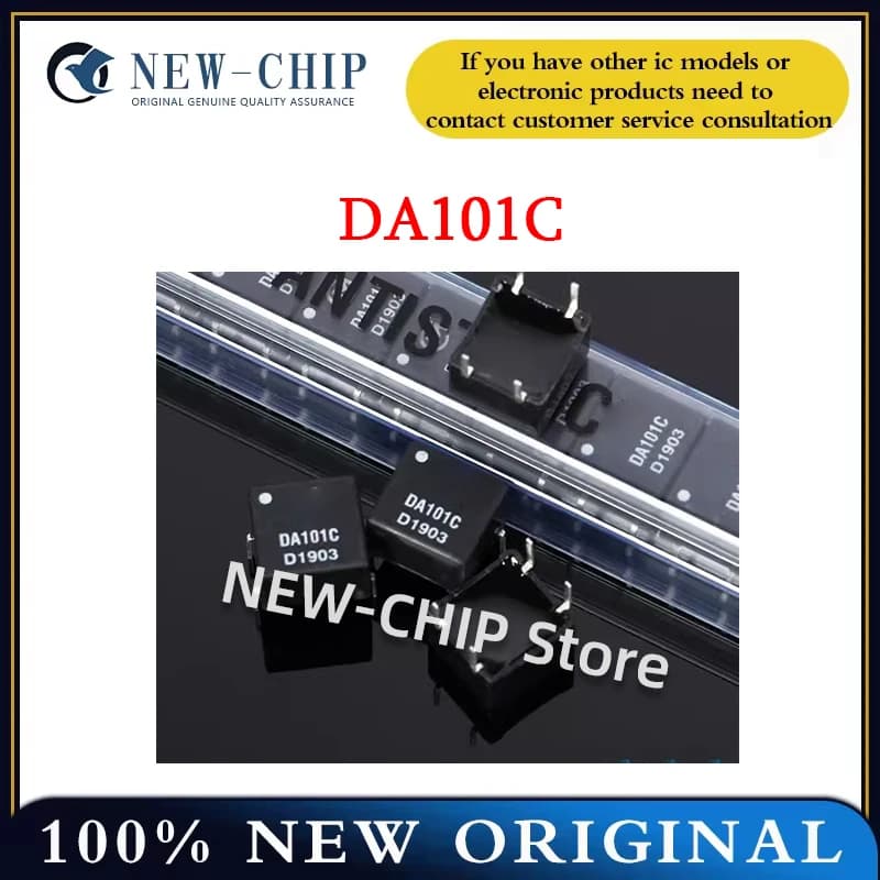 2PCS-20PCS/LOT  DA101C  Digital isolated cattle can receive 192K  DIP-4  New Original