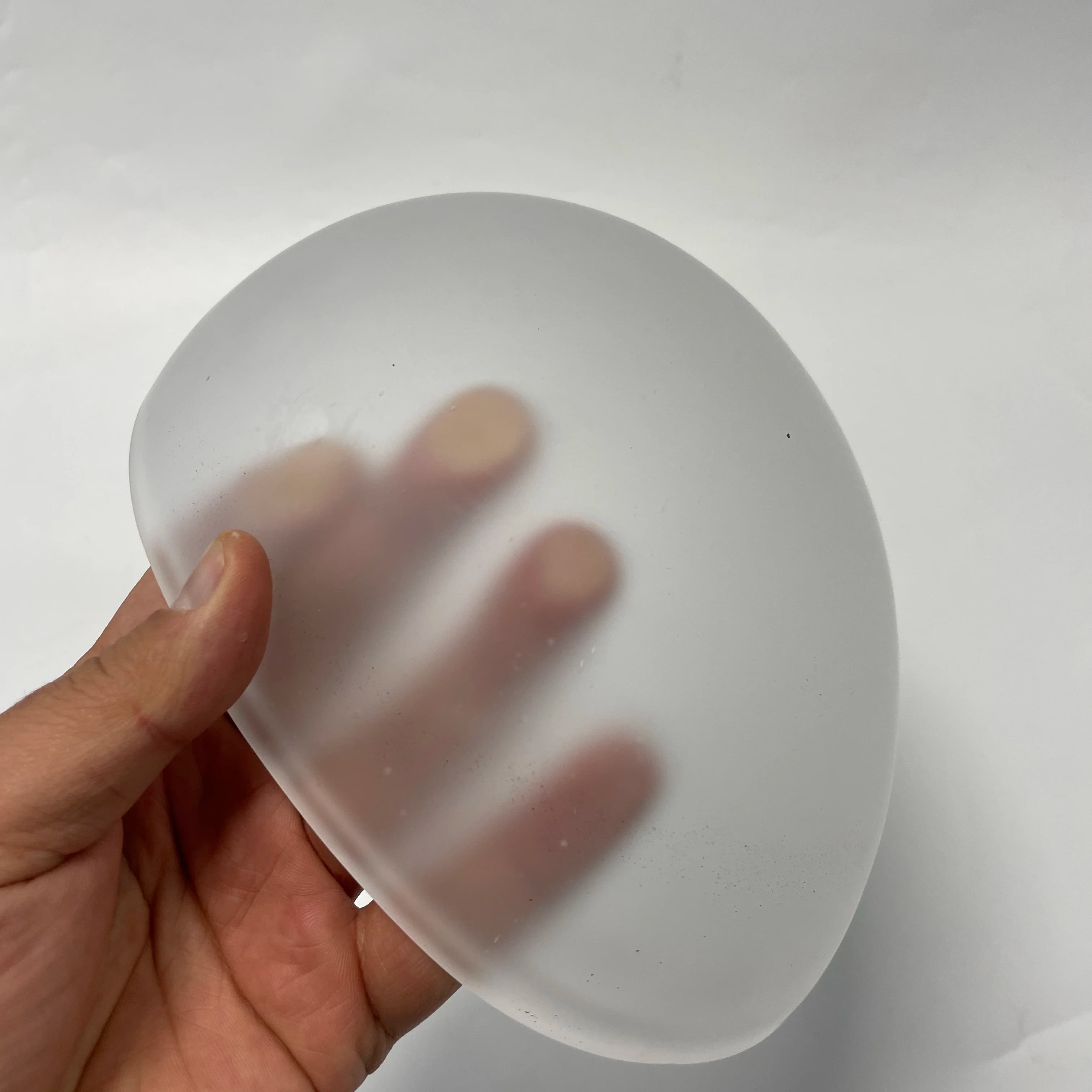 Tempered glass head mold for making PU toupee topper base wigs Toupee Topper making tools