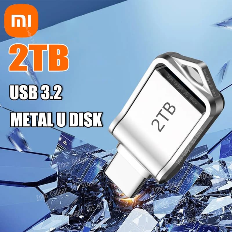 Xiaomi 2TB USB 3.2 Flash Drive High Speed USB 1TB 512GB Type-C Interface Dual-Use Flash Memory Stick For Mobile Phone Computer ﻿