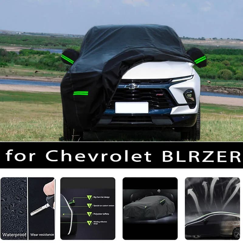 For Chevrolet BLRZER Outdoor Protection Full Car Covers Snow Cover Sunshade Waterproof Dustproof Exterior Car accessories