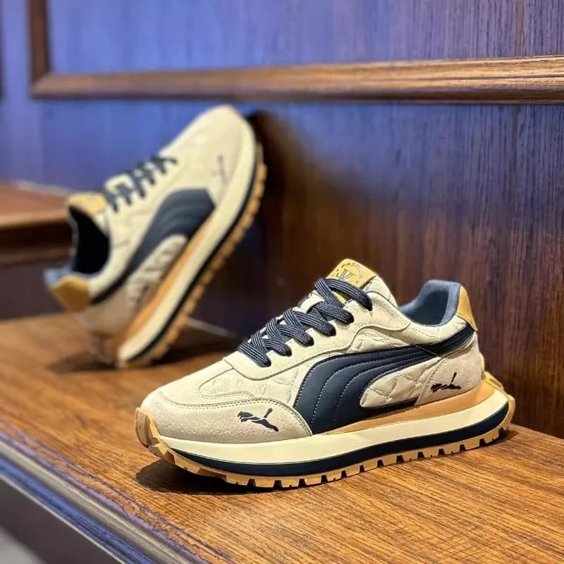 Casual Shoes Men's Sports Shoes Summer Casual Thick Soled Men's Shoes Soft and Comfortable Non-slip Outdoor Fashion Board Shoes