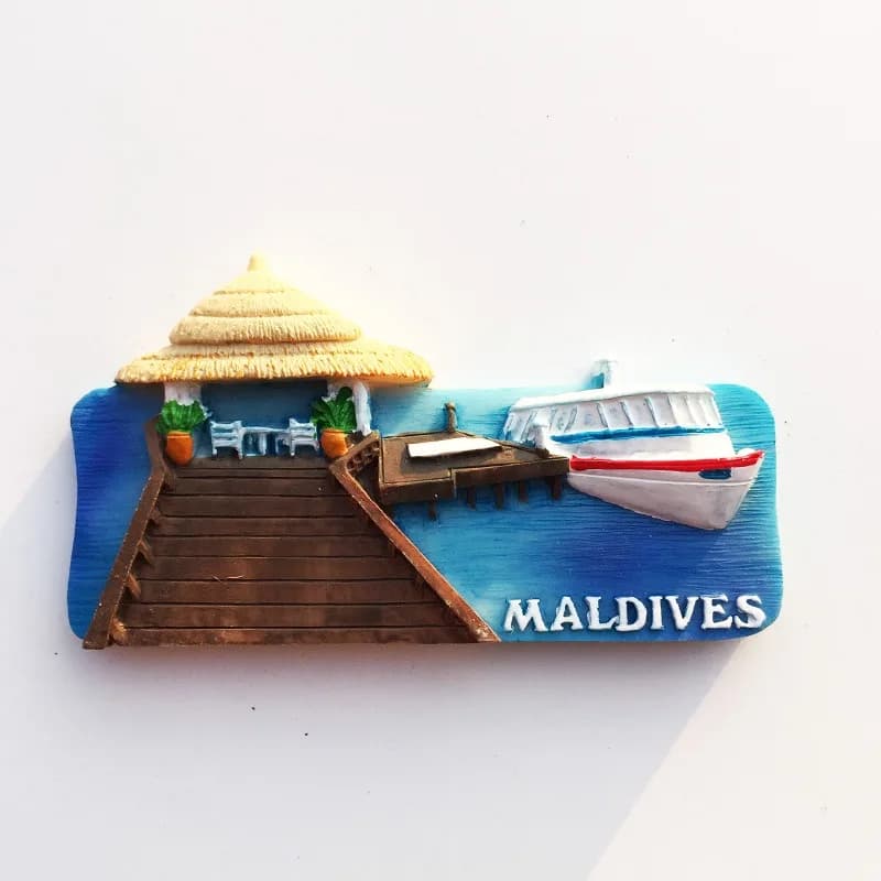 Maldives Fridge Magnets Bottle Opener Wedding Gifts Maldives Tourism Souvenirs Fridge Magnetic Stickers Home Decoration