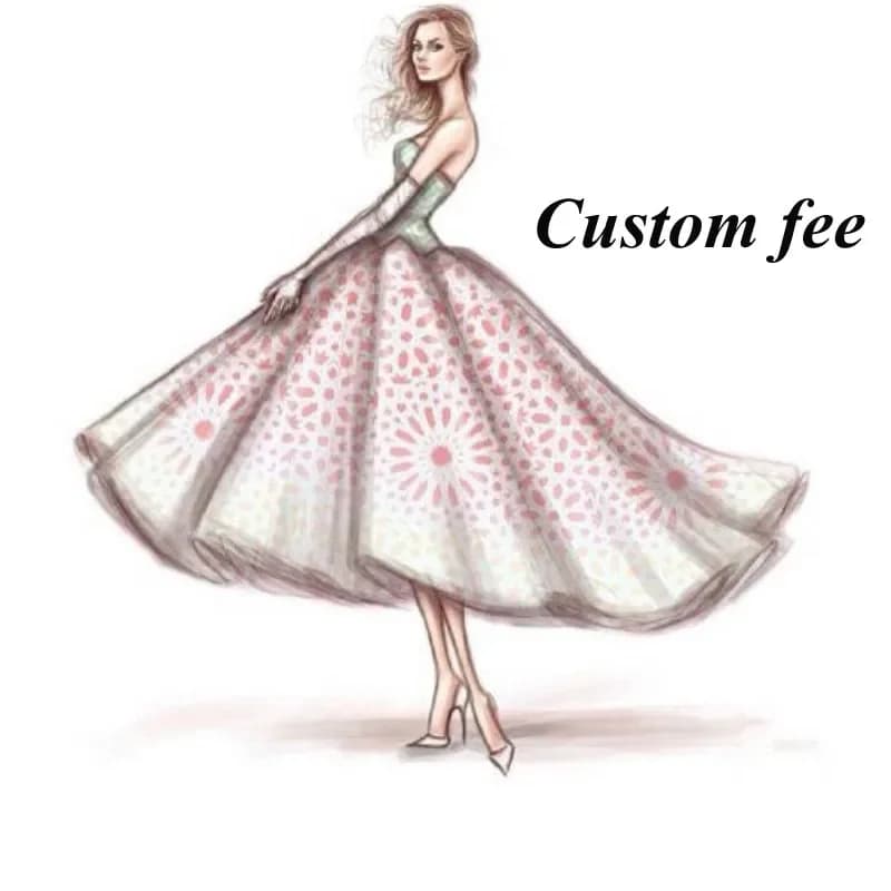 Extra cost customization fee express fee CUSTOM DRESS WEDDING CF001