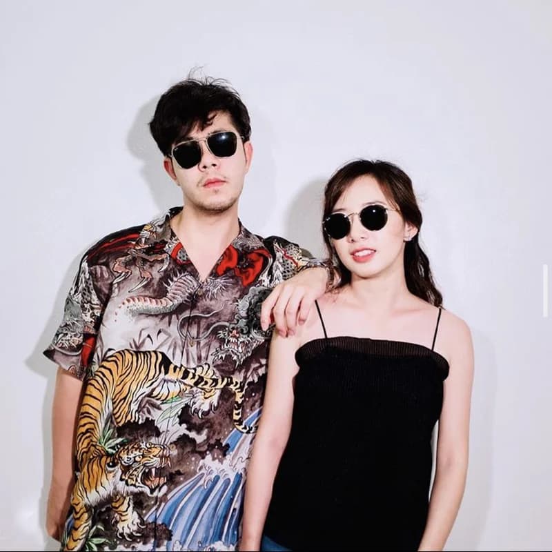 Summer Men's Women's Brand Vintage Short Sleeve Shirt Trendy Dragon Tiger Totem Print High Quality Hawaii WACKO MARIA Shirt