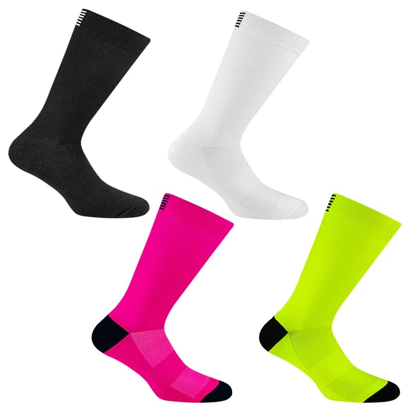 New Style Cycling Socks Breathable Outdoor Sports Bike Socks Baketball Socks Men Women Running Footwear