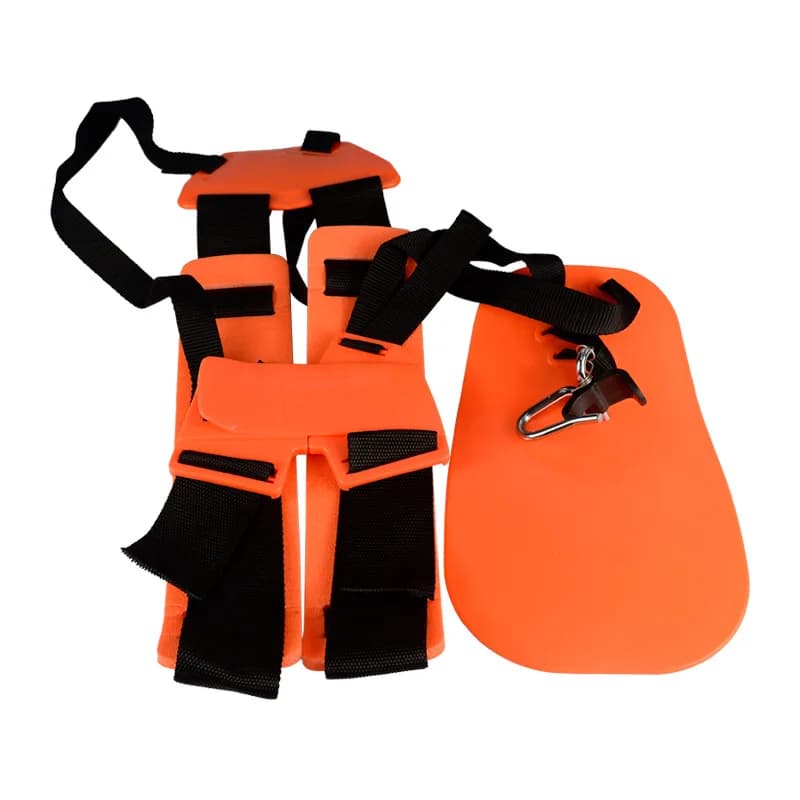 Lawn Mower Harness Strap Adjustable Grass Trimmer Strap Double Shoulder Labor Saving Pruner Belt Mower Shoulder Strap