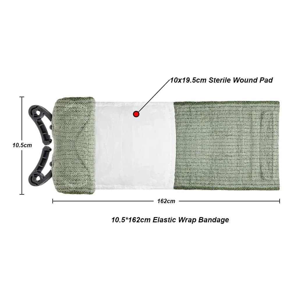 Medical Trauma Kit Israeli Bandage 4/6inch Emergency Security Protection For Outdoor Camping Hiking Wound First Aid